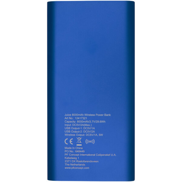 8000 mAh kabellose Powerbank - Helven