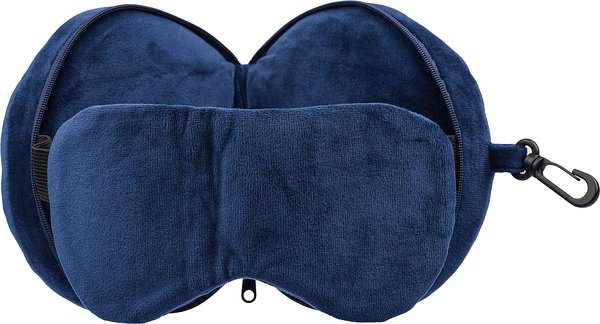 Reisekissen Mudola | 2-in-1 mit Schlafmaske