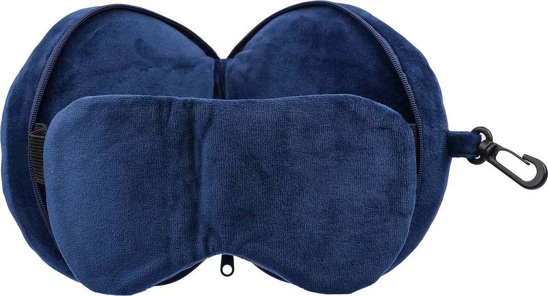 Reisekissen Mudola | 2-in-1 mit Schlafmaske