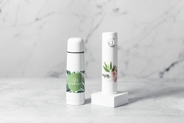 Sublimations Thermoskanne Idkon