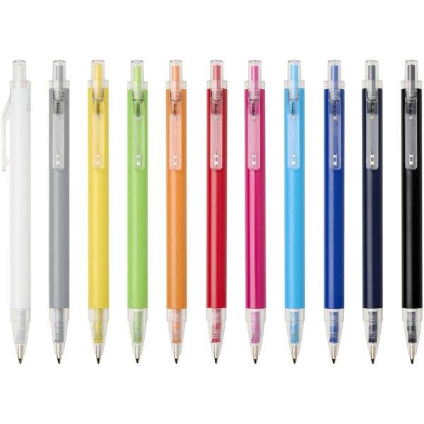 Kugelschreiber aus recyceltem Aluminium blaue Tinte - Vregian