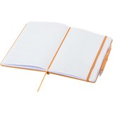 Set A5 Hardcover Notizbuch aus Recyclingpapier und einem Kugelschreiber - Andri