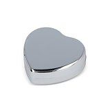 Lippenbalsam in Flacher metallischer Herzformdose Benini