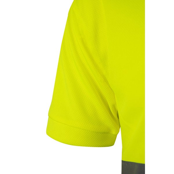 Zweifarbiges Poloshirt im Bird-Eye-Design (160g/m²) mit kurzen Ärmeln, aus Polyester (100%) Mudyli