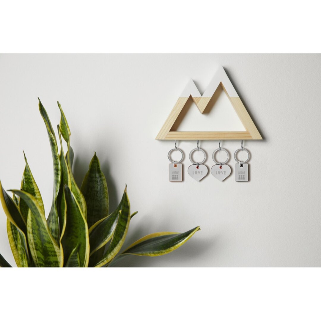 Schlüsselanhänger aus Metall und ABS Ursca