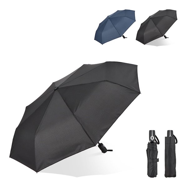 Taman Pongee 21" Faltbarer winddichter Regenschirm Auto open &amp; close Triccen