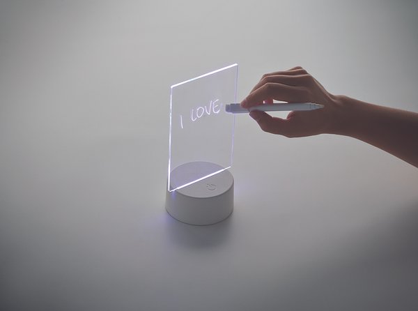 Memoboard mit LED-Beleuchtung Truina