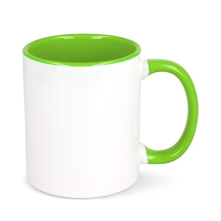 Oslo Sublimationsbecher  farbig innen & Griff 300ml Oleyca