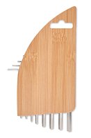Sechskantschlüssel-Set Bambus Emmascio