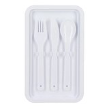 Doppelte Lunchbox mit Besteck Ylanin