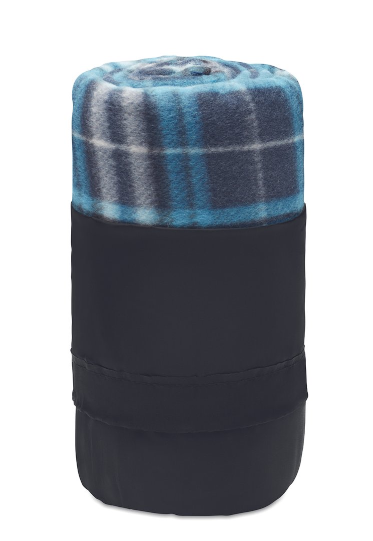 RPET Fleece-Reisedecke Karo Waltia