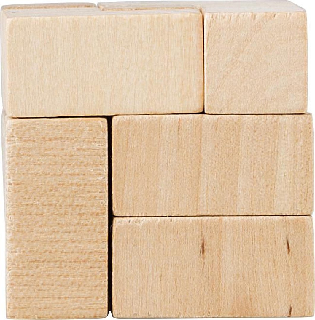 Würfelpuzzle aus Holz Bethole