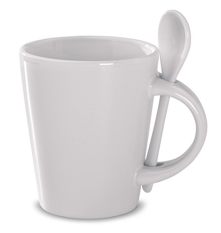 Tasse mit Löffel Sublimation Inatht