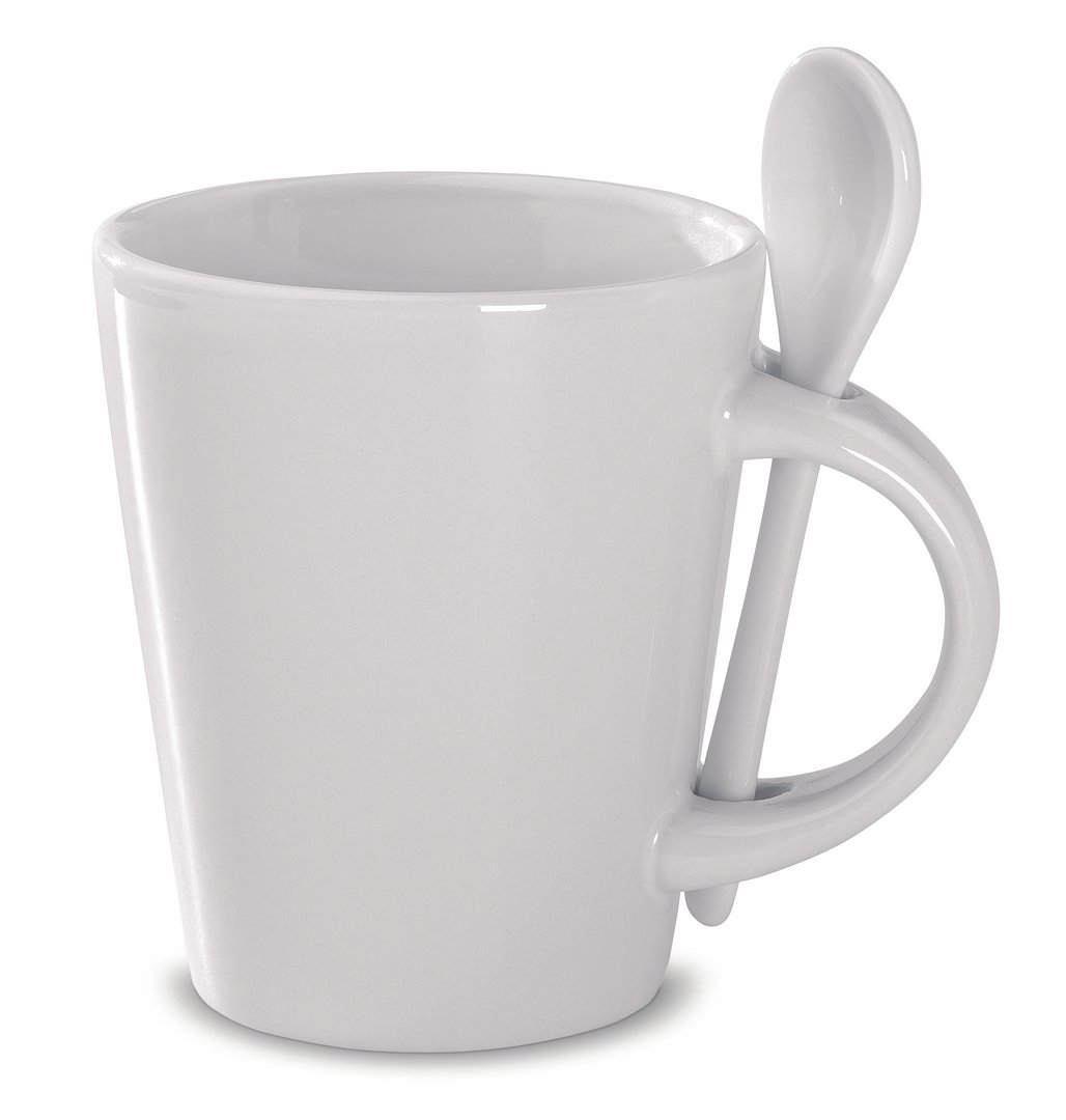 Tasse mit Löffel Sublimation Inatht