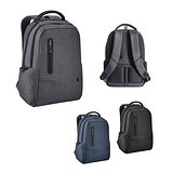 Wasserdichter Laptop-Rucksack aus recyceltem Nylon in 2 Farben mit Fach aus 210D recyceltem Polyester Uregnanni