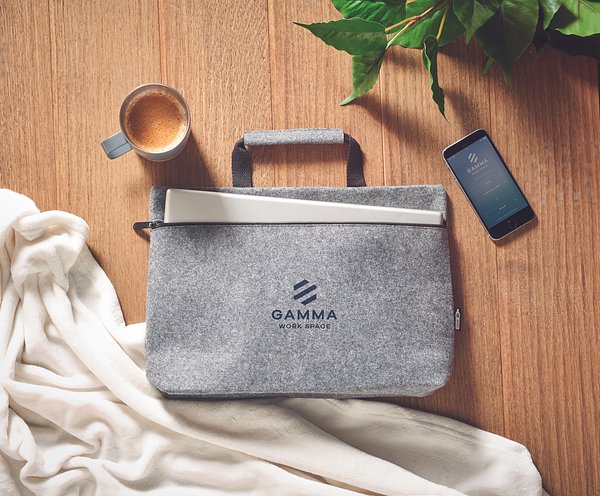 Laptop Tasche RPET-Filz Vetian