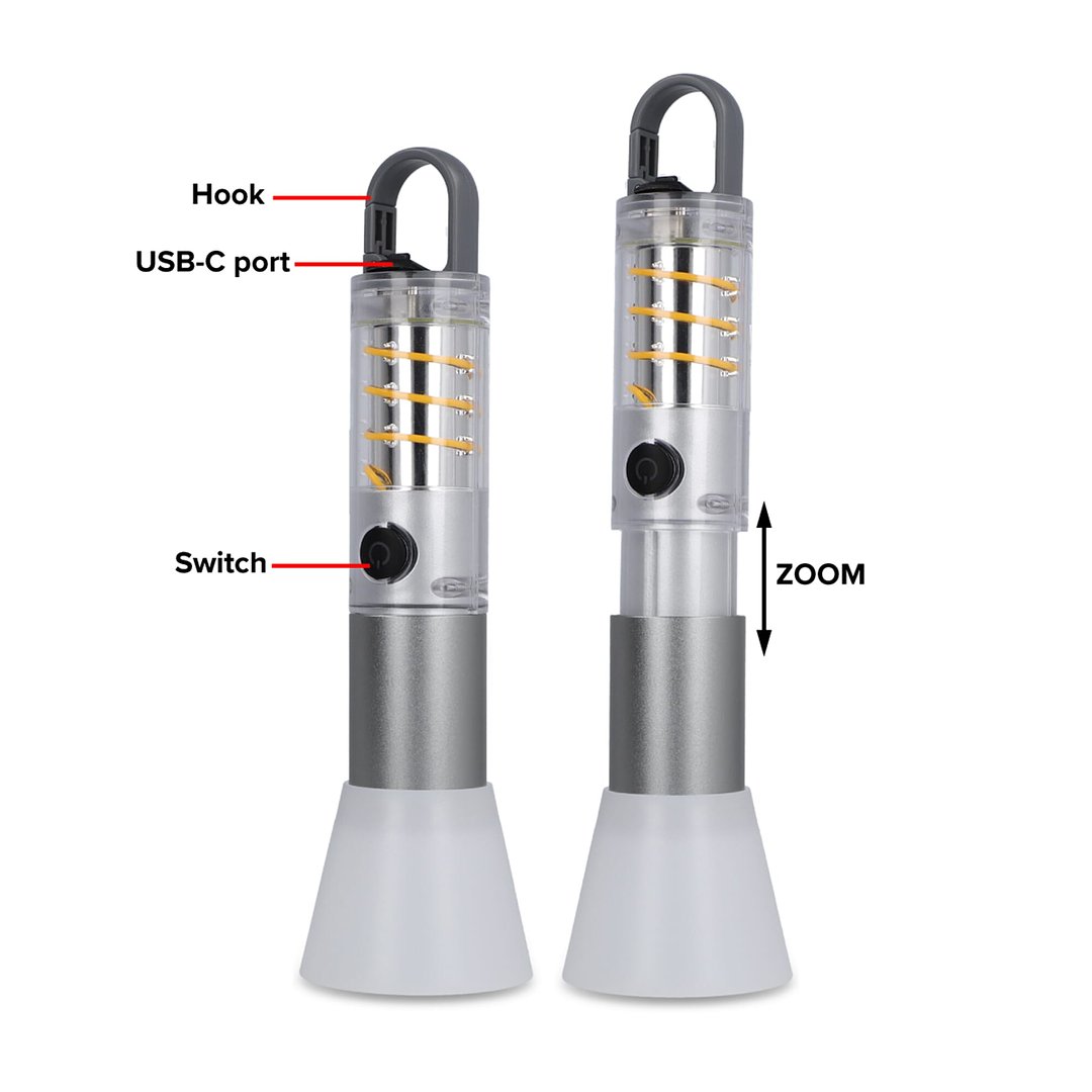 Multifunktions-Taschenlampe aus recycelten Materialien Jonglf