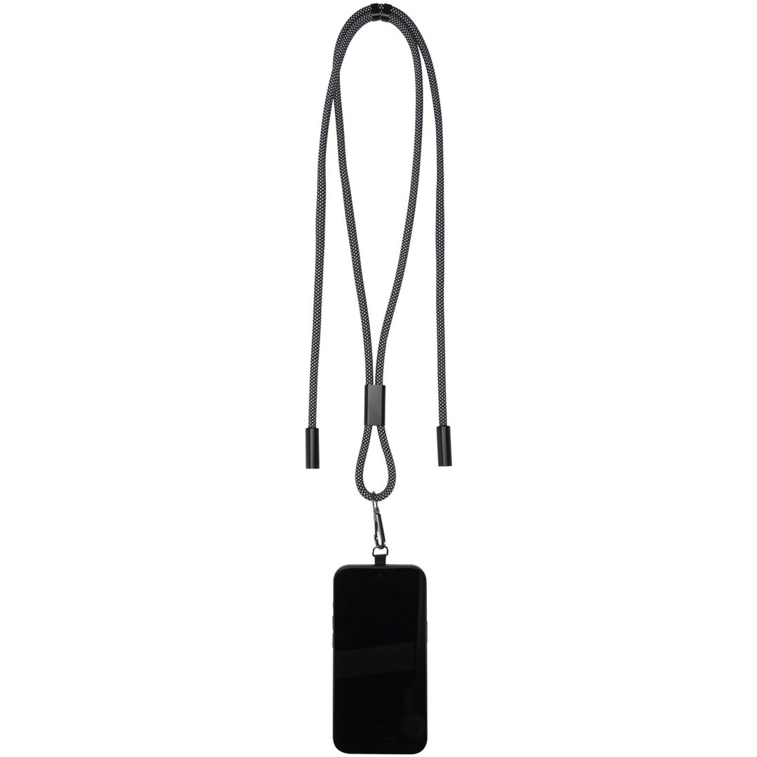 65W RPET Ladekabel mit Lanyard - Utzio