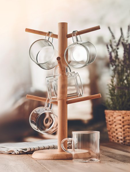 Tassenbaum aus Bambus Adala