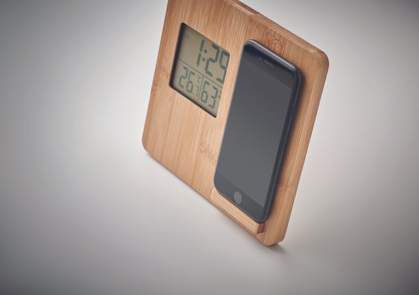 Tischuhr mit Ladestation Emel