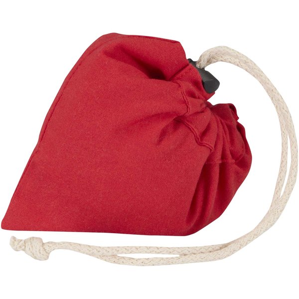 Blend 140 g/m², GRS-zertifizierte, faltbare Baumwoll Tragetasche, 7 l - Grin
