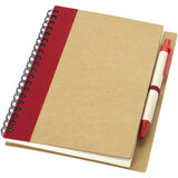 A6 Recycling Notizbuch mit Stift - Dinga