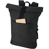 14” GRS recycelter Rolltop-Rucksack 16L - Paulana