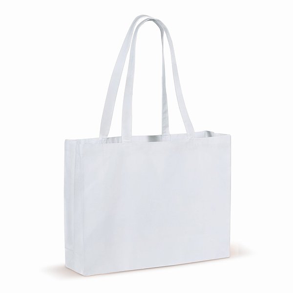 Tasche aus recycelter Baumwolle 140g/m² 49x14x37cm Benia