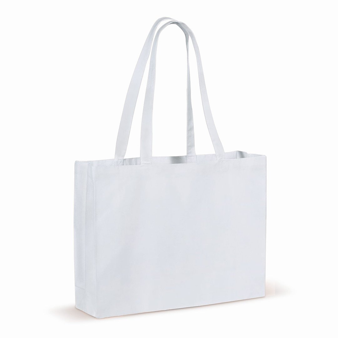 Tasche aus recycelter Baumwolle 140g/m² 49x14x37cm Benia