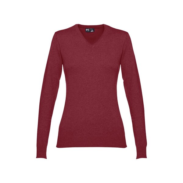 Damen Pullover mit V-Ausschnitt Lurinelle