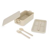 Doppelte Lunchbox mit Besteck Ylanin