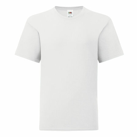 Kinder Weiß T-Shirt Idnic