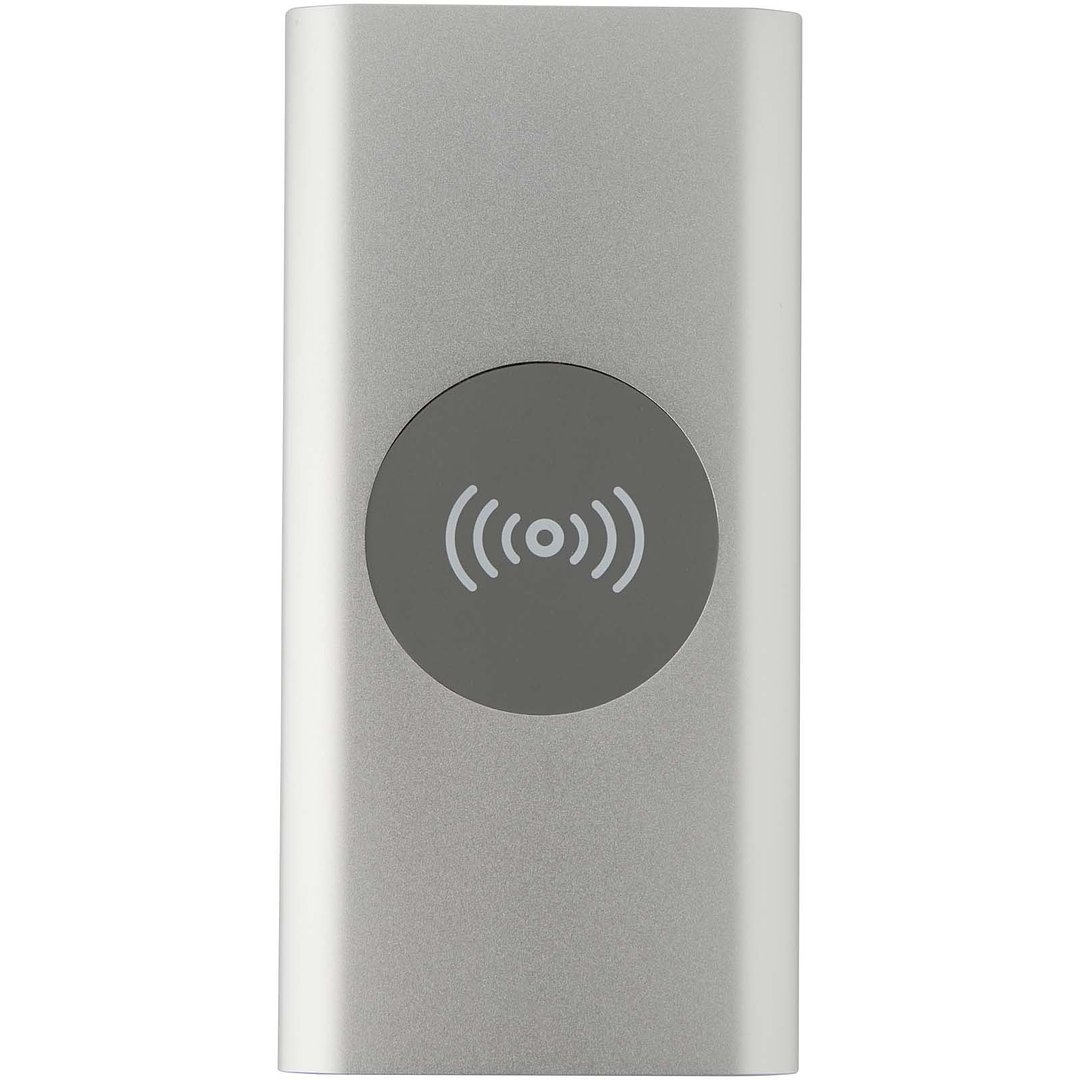 8000 mAh Typ-C kabellose Powerbank aus recyceltem Aluminium - Giama