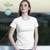 Frauen Weiss T-Shirt "keya"