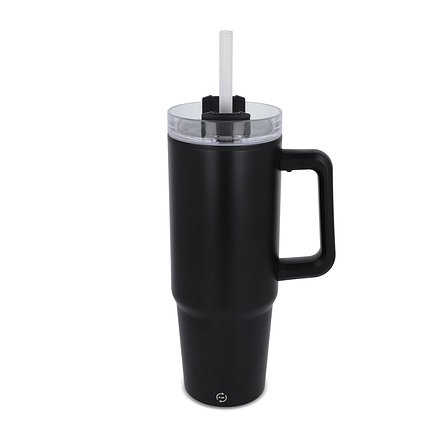 Miami Becher mit Henkel und Strohhalm GRS 800ml Nignannen