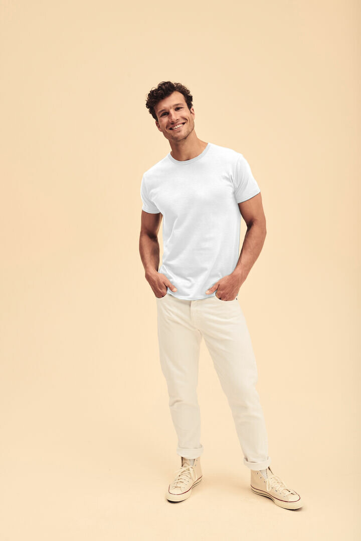 Erwachsene Weiß T-Shirt Idnic