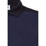 Zweifarbiges Stretch-Piqué-Poloshirt (200 g/m²) mit kurzen Ärmeln, aus Polyester (96 %) und Elastan (4 %) Duricalie