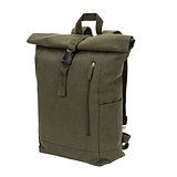 Roll-Top-Rucksack aus recyceltem Baumwolle und recyceltem Polyester (380 g/m²) Lüzzasch