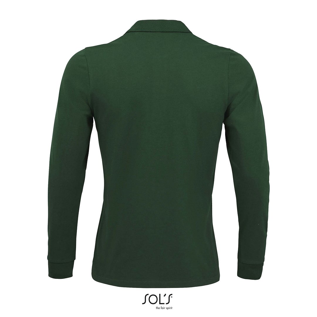 Männer Long-Sleeve Polo 180g Cilgian