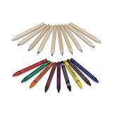 Malstifte und Buntstifte in Kraftbox Mensepas