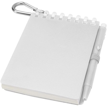 Mini Recyceltes Outdoor-Softcover Notizbuch und Kugelschreiber Set (schwarze Mine) - Minel