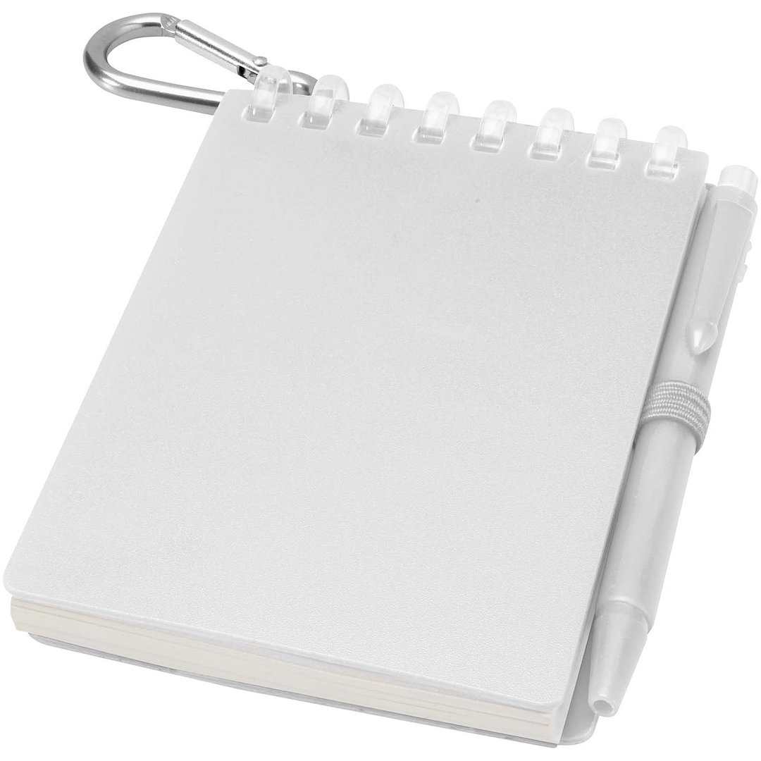 Mini Recyceltes Outdoor-Softcover Notizbuch und Kugelschreiber Set (schwarze Mine) - Minel