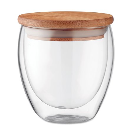 Doppelwandiges Glas 250 ml Ciannatri
