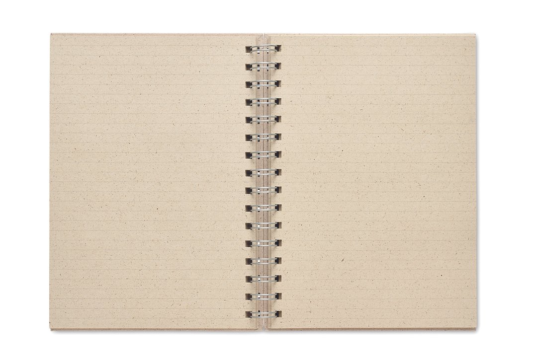 DIN A5 Notizbuch Graspapier Lolfena