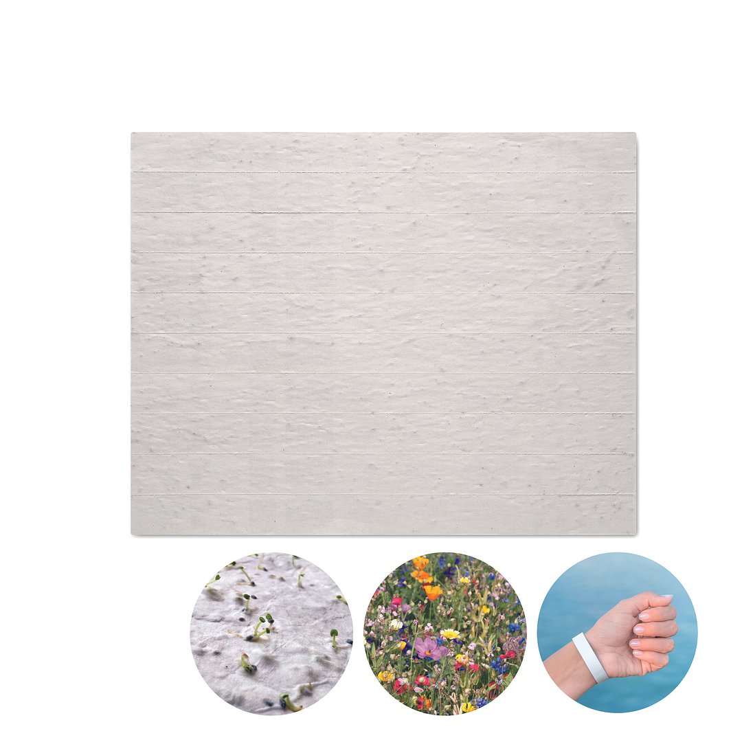 Event-Armband mit Samenpapier Luria