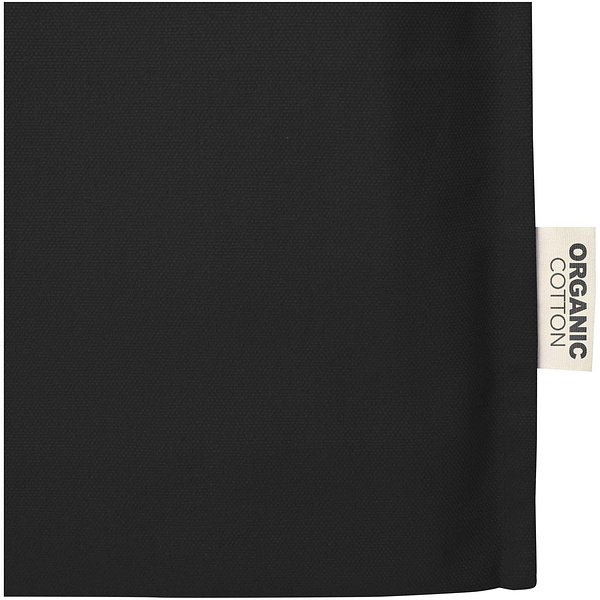 180 g/m² OCS Bio Tragetasche mit Seitenfalten 14L - Gian