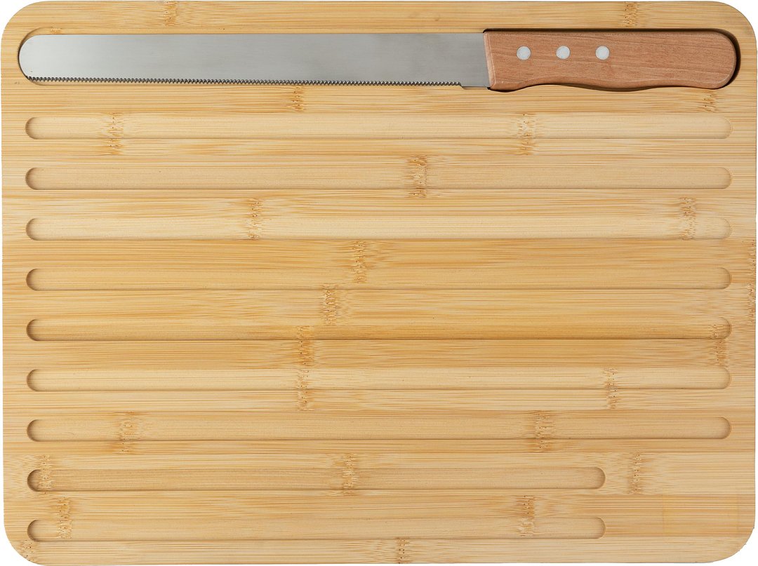 Schneidebrett Masciler | Bambus | Mit Messer