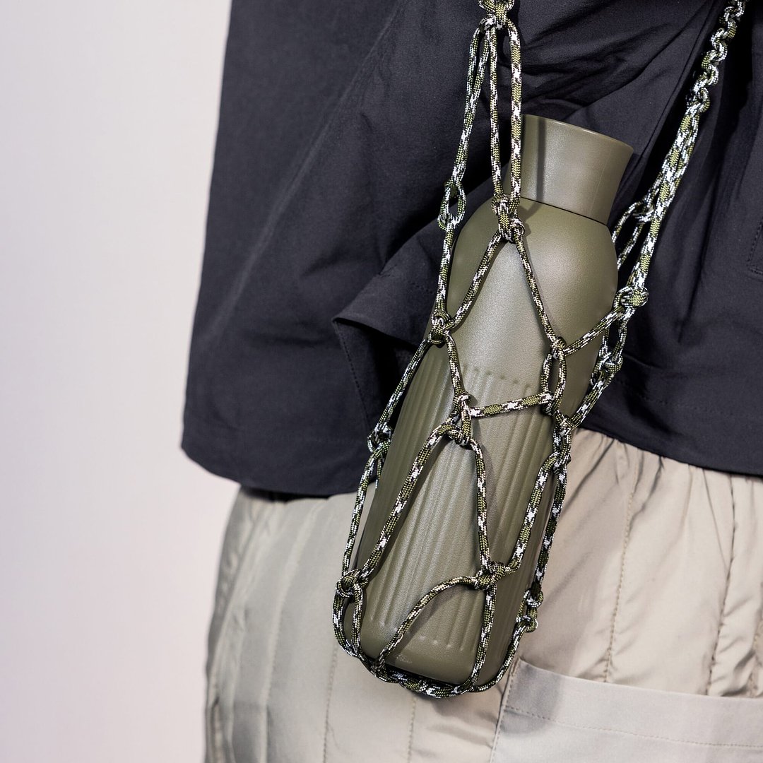 Tekla Push Stahlisolierflasche mit Druckverschluss (recycelt) 500 ml Jonica