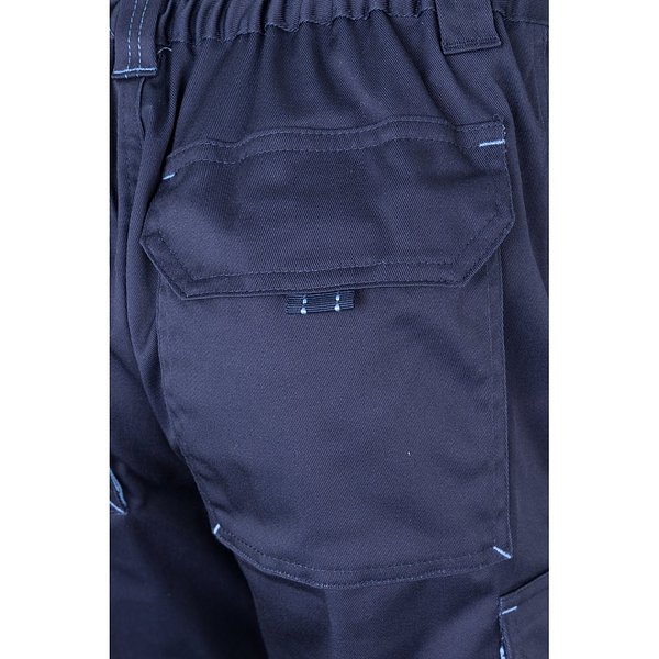 Zweifarbige Twill-Hose mit mehreren Taschen (200 g/m²), aus Baumwolle (35 %) und Polyester (65 %) Leenico