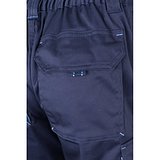 Zweifarbige Twill-Hose mit mehreren Taschen (200 g/m²), aus Baumwolle (35 %) und Polyester (65 %) Leenico